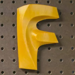 Fusion 360 Pegboard Logo