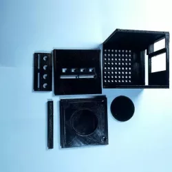 GameCube inspired ITX pc case