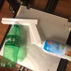 Gas-powered water gun #tinkerfun