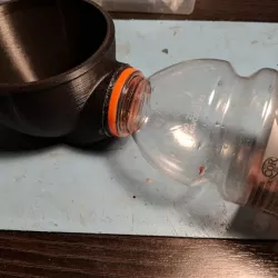Gatorade Cap Adapter for Upcycled Bird Feeder