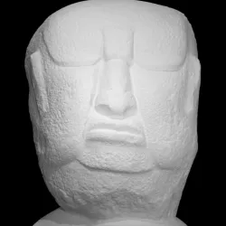 Giant Stone Head