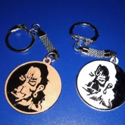 Hanuman India GOD key chain