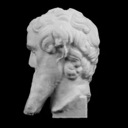 Head of an Apostle at The Louvre, Paris