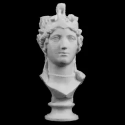 Head of The Varvakeion Athena at The Réunion des Musées Nationaux, Paris