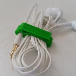 NUSITOU 100pcs Headphone Cable Clip Earphones Headset Cable - View #3