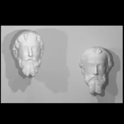 Heads of Kings from an Adoration of the Magi