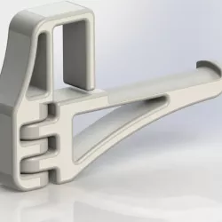 Hook Under-Folding Filament Spool Holder
