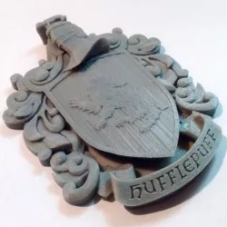 Hufflepuff Coat of Arms Wall/Desk Display - Harry Potter