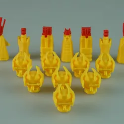 Human Control Chess Set