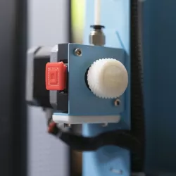 JGAurora A5 Manual Filament Feeding Knob and Button Setup