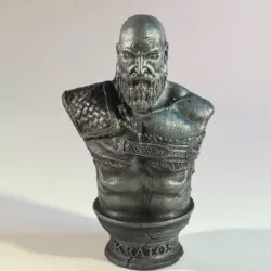 Kratos Bust - God of War 4