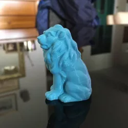 Lion Sculpture 3D Scan