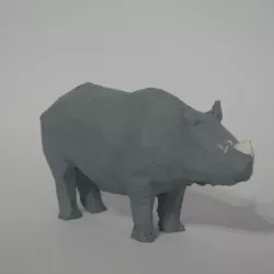 Low Polly Rhino