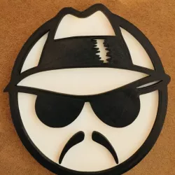 Lowrider Face Logo