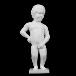 Manneken Pis in Brussels, Belgium