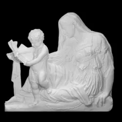 Maria and the reading Child