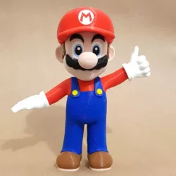 Mario from Mario games - Multi-color