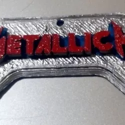 Metallica Keychain