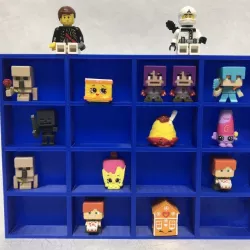 Minecraft & Shopkins Display Shelf