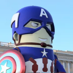 mini Captain America - Civil war edition