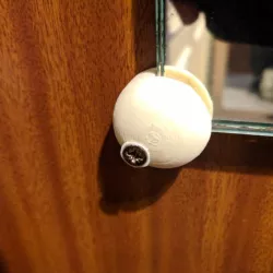 Mirror wall mounts