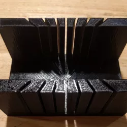 Miter box for US 1.5-inch PVC pipe (50mm)