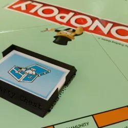 Monopoly Community Chest Card Holder