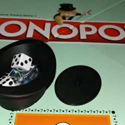 Monopoly Top Hat Game Piece Holder /Lid