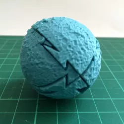 Moon 4-part puzzle (prototype 0B)