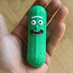 Multi-Color Pickle Rick (Rick and Morty)