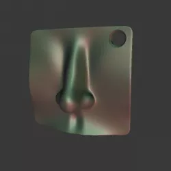 Nose Keychain&Pendant
