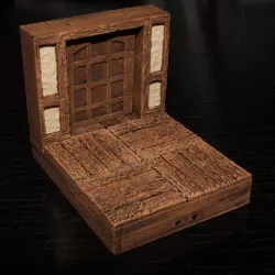 OpenForge 2.0 Tudor External Door (Cross Beams)