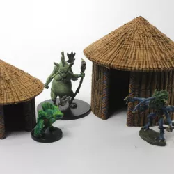 OpenForge Tribal Hut