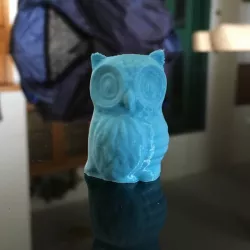 Owl Sculpture 3D Scan