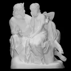 Pan comforting Psyche