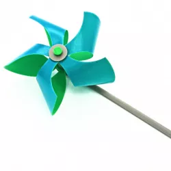 Pinwheel dual color