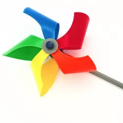 Pinwheel Rainbow Star #Tinkerfun