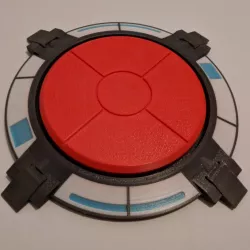 Portal Button Coaster