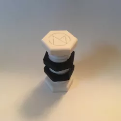 Print in Place Nut Puzzle