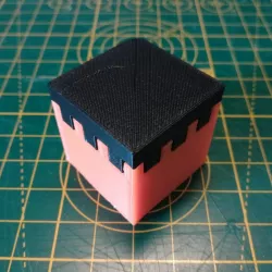 Puzzle box 1 - Finger joint twist
