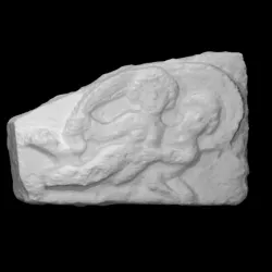 Relief with Sea Centaur and Nereid