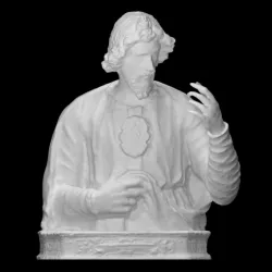 Reliquary bust of a Saint (probably Dominic)