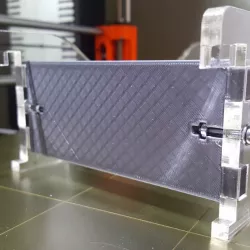 REPRAP spool holder width plate