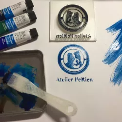 Reusable paint brush applicator