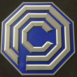 Robocop OCP Logo Coaster