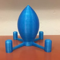 Rocket Ship Finger Hat