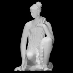 Seated woman
