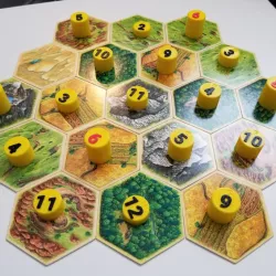Settlers of Catan Resource Number Tokens