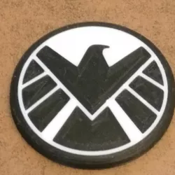 SHIELD Logo Keychain