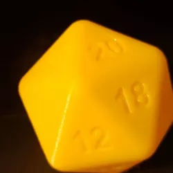 Simple 20 Sided Die